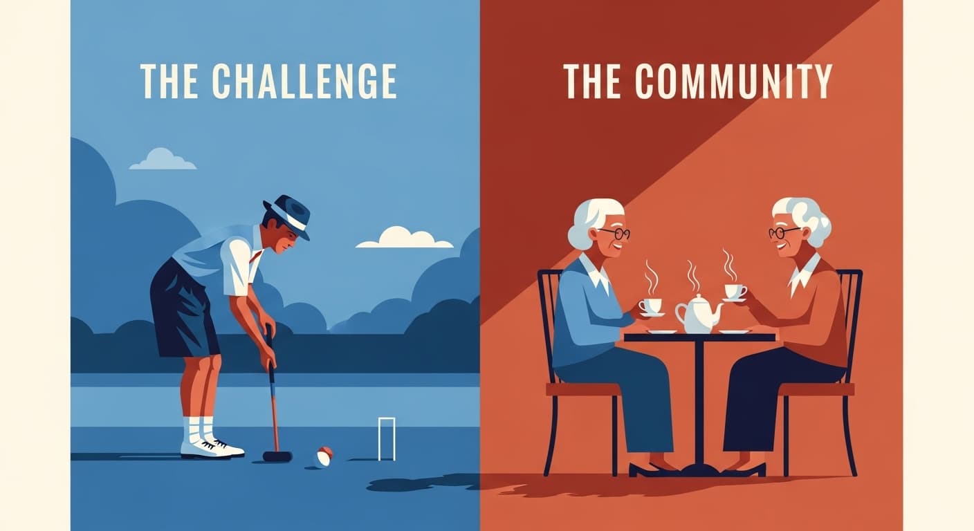 One Club, Two Worlds. A New Approach to Croquet Marketing